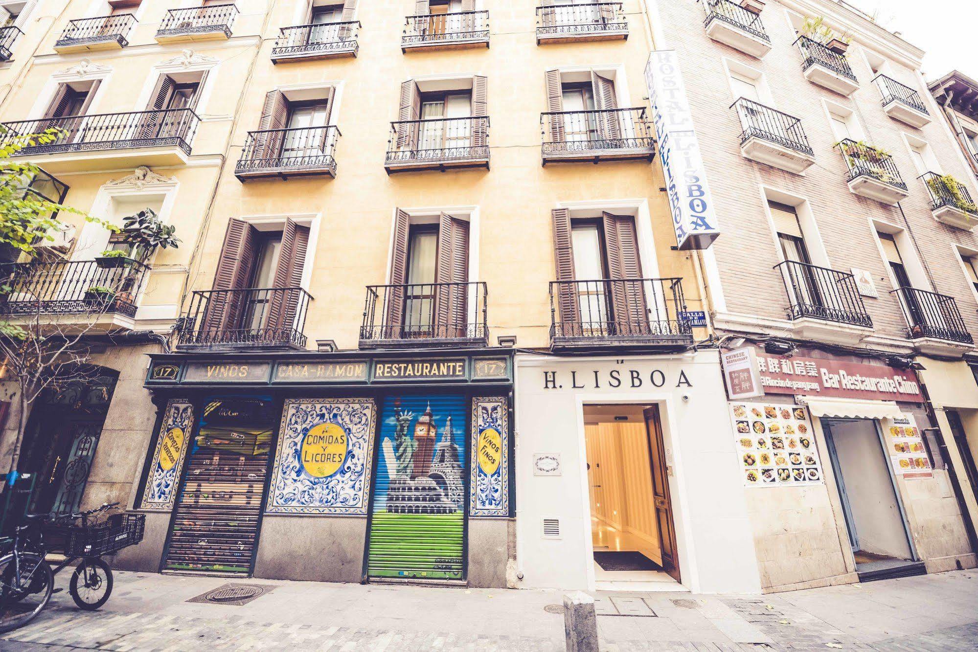 Hostal Lisboa Madrid Exteriör bild